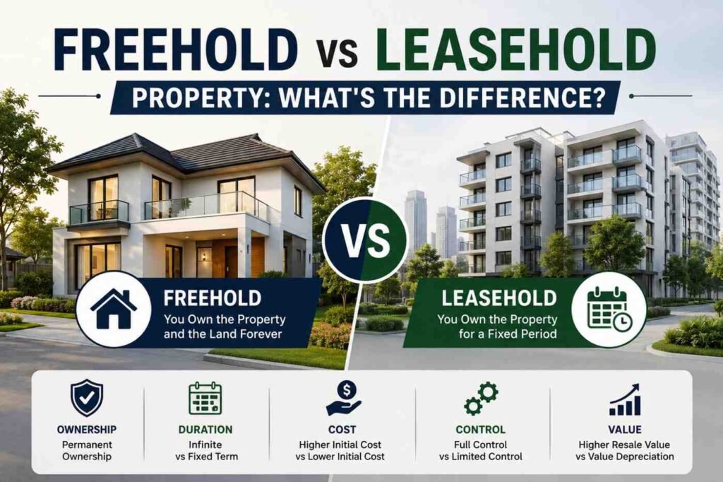 freehold vs leasehold property